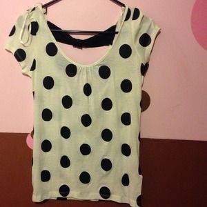 Cute polka dot shirt