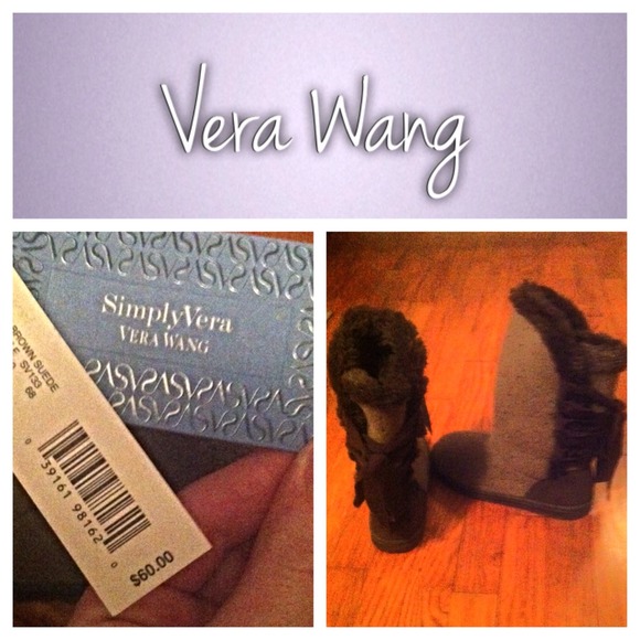 Vera wang slippers/boots