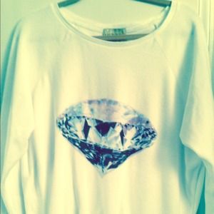 WildFox Jumper - White Diamond
