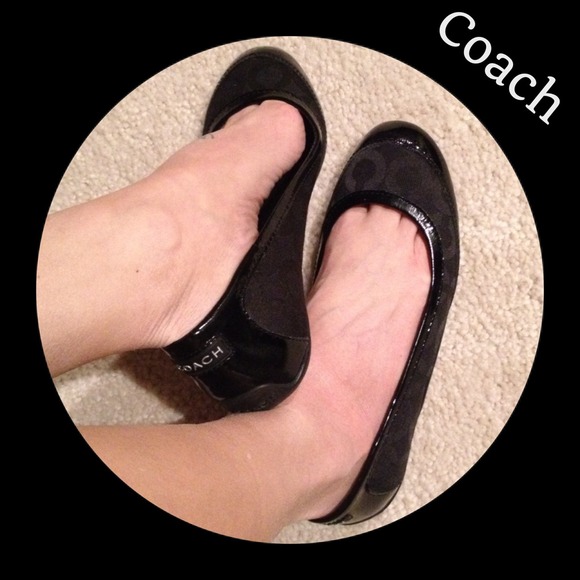 Coach Shoes - Coach Signature Flats. Price Firm.