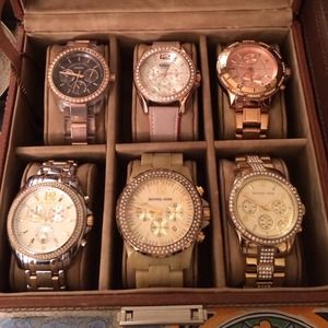 *MOST OF* my current watch collection :)