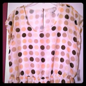 Forever 21 + Polka Dot Top. Price not negotiable.