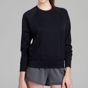 Theory Black Sweatshirt