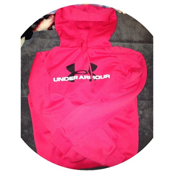 Pink Under Armour Hoodie