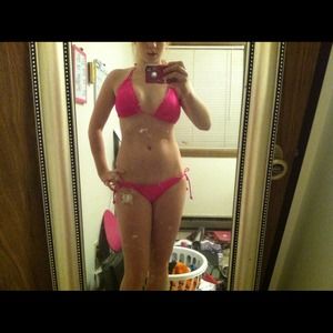 Neon pink bikini, NEVER WORN