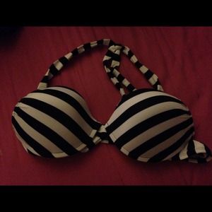 Stripped bikini top