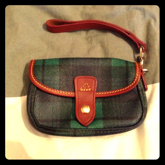 Dooney & Bourke Plaid Wristlet
