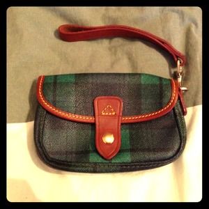 Dooney & Bourke Plaid Wristlet