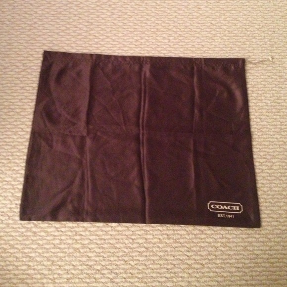 🚫BUNDLED🚫 🎀COACH🎀 Large Brown Coach Dust Bag