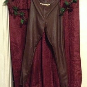 Bebe Leather Skinny Highwaisted Jeans