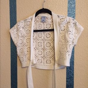 Cream Crocheted Piece