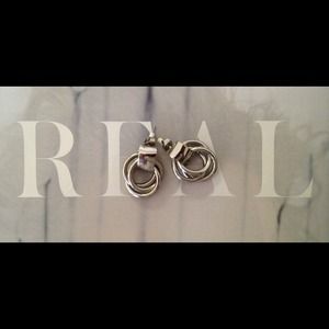 NEW* silver earrings