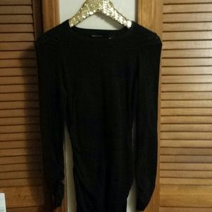 MODA INTERNATIONAL black long sleeved dress