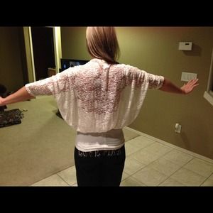 Fredericks Of Hollywood Lace Top 3/4 Sleeves