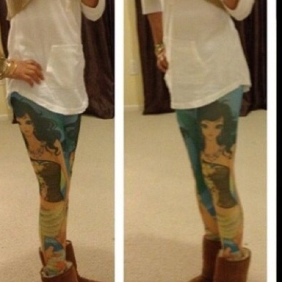Pants - ⛵️Host Pick⛵️Hawaiian  leggins 🌴🌺
