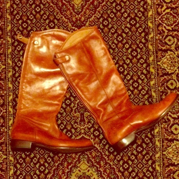 Corso Como Leather Riding Boots