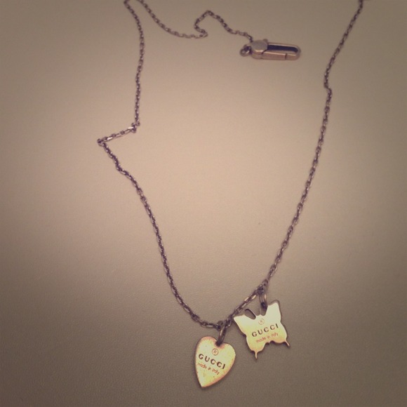Gucci sterling silver necklace