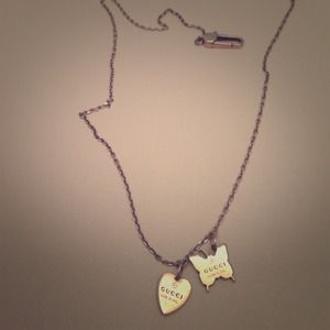Gucci sterling silver necklace