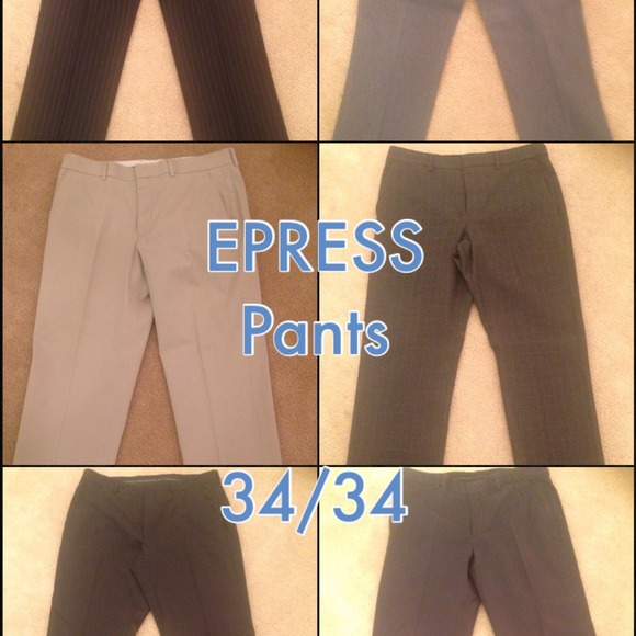 Express Pants 34/34 $25 ea - Picture 1 of 4
