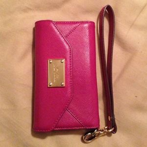 Michael Kors iPhone 5 wristlet/wallet case