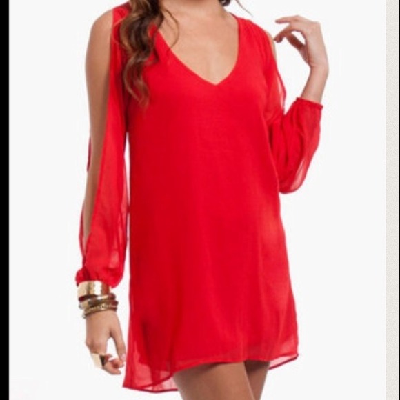 Red Tobi dress