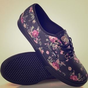 Floral Vans