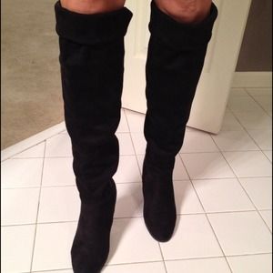 Impo black tall boots