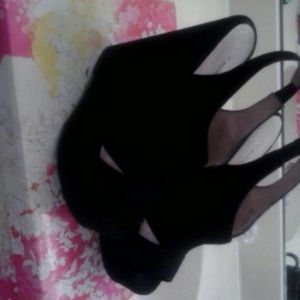 Black high heels