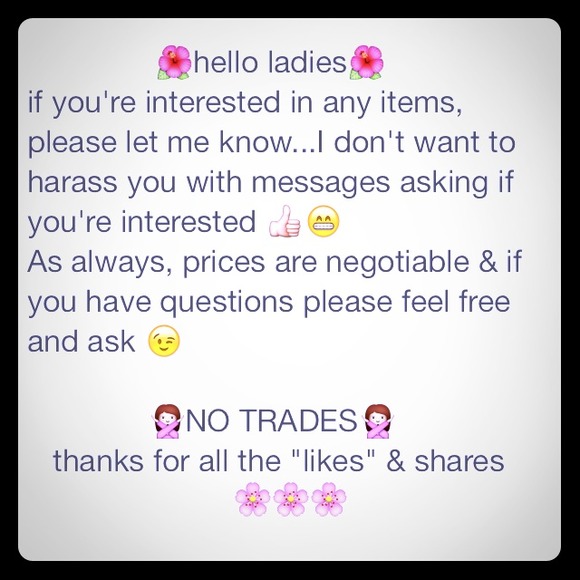 Please read, notes for my closet 😘