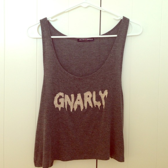 ~SOLD⛔️⛔️⛔️~Brandy Melville gnarly tank