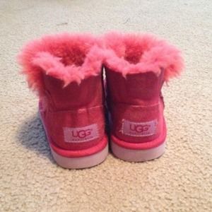 Bundle Pink and Purple Girls Ugg Boots. 2 pair.