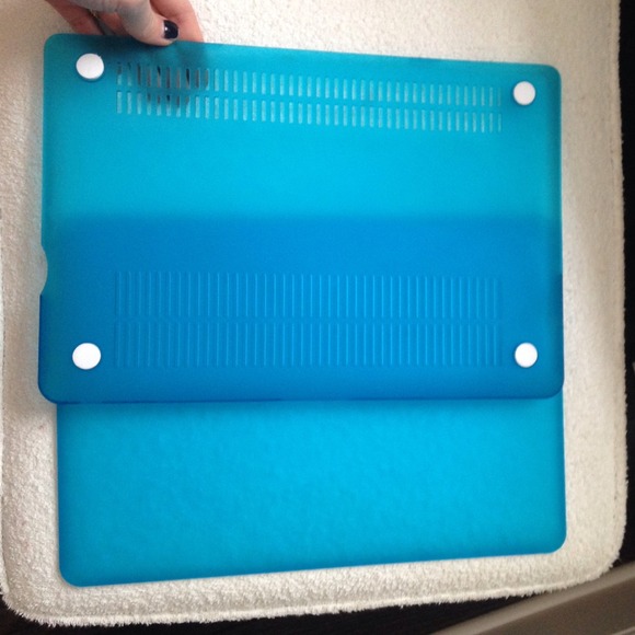 BLUE LAPTOP SHELL / CASE / COVER
