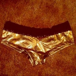 Gold panties