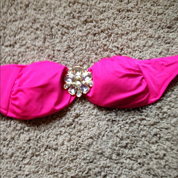 ❌⭕️SOLD❌⭕️Xs hot pink victoria secret bandeau top