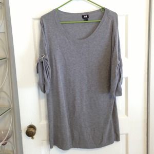 Long H&M tunic with cute sleeve details!