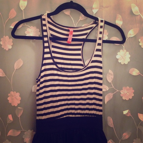 Black/white striped tank dress from Nordstrom