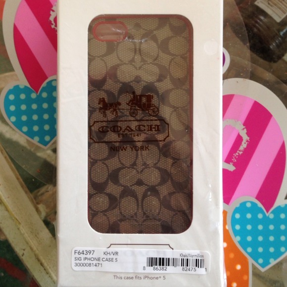 Authentic COACH IPhone 5 case****TRADE****