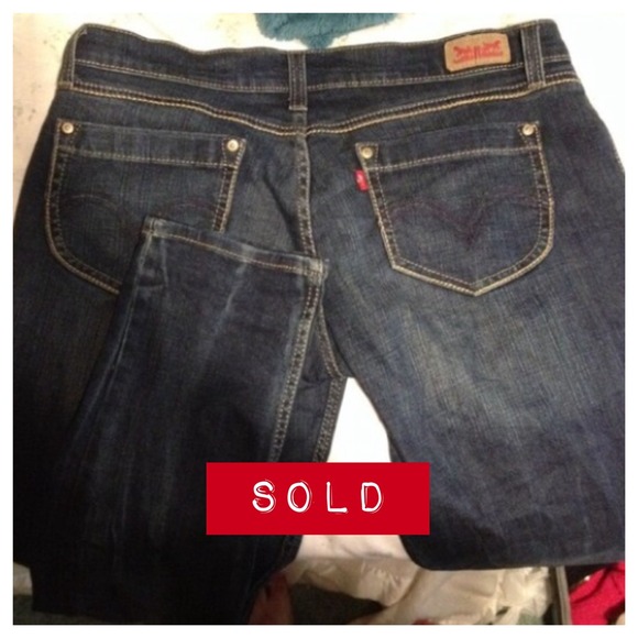 ❌SOLD❌Too superlow LEVI'S jean