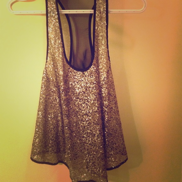 Sequin top