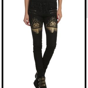 Too fast the eye moto jeans size 7. New with tags
