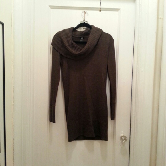 Chocolate Brown sweater dress