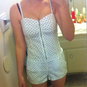 🌻Polka dot romper