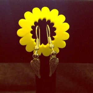 Omgosh Creatives wing sterling earrings