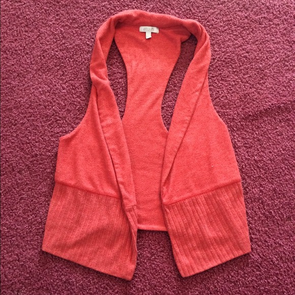 Burnt orange racer back vest