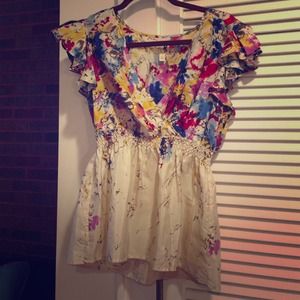 ❌❌Bundled❌❌Anthropologie silk shirt