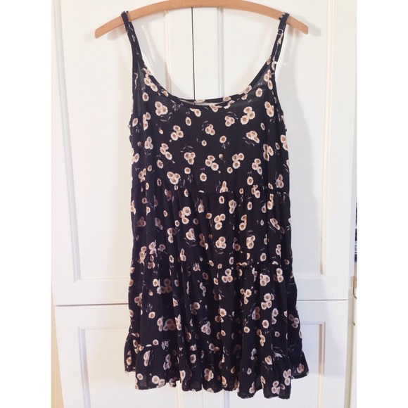 Brandy Melville Dresses Sold Brandy Melville Black Sunflower Jada