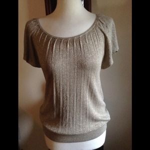 NWT GORGEOUS shimmery top by The Limited