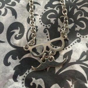 Mustache and glasses necklace fromCharming Charlie