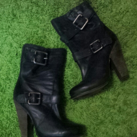 Aldo leather ankle boots