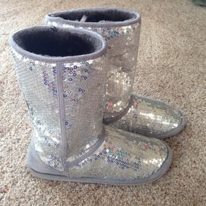 Bling sequin warm boot